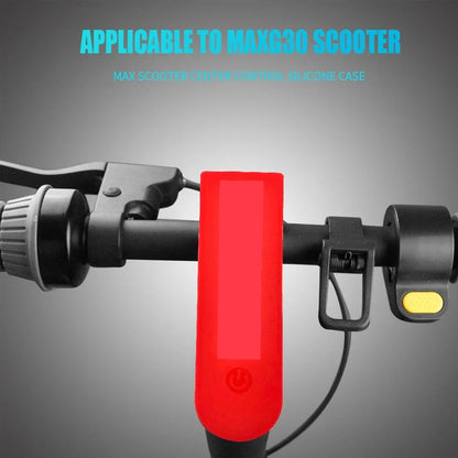 Dashboard Display Silicone Cover for Segway Ninebot G30/G30D Electric Scooter - Waterproof Protective Rubber Case