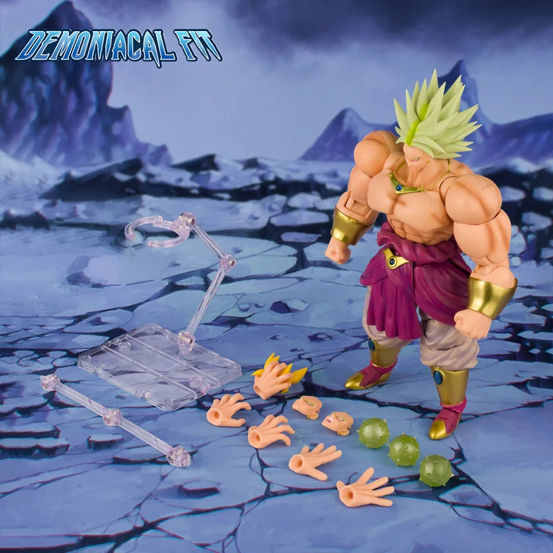 Demoniacal Fit Broly 2.0 Action Figure – Dragon Ball Legendary Berserker SHF Collectible Model Toy