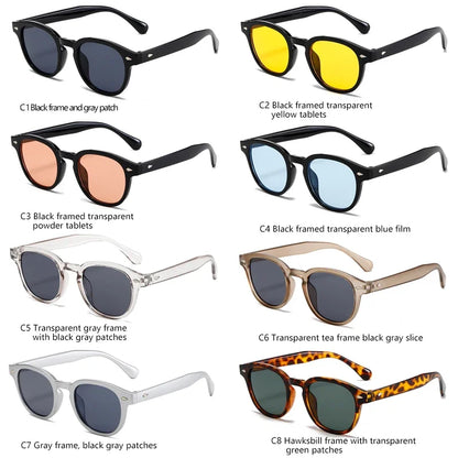 Vintage Rectangle Sunglasses – Luxury Designer Square Sun Glasses for Men & Women