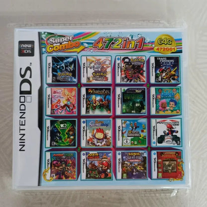 NDS/3DS Multi-ROM Game Card — 4300/510/500/208-in-1 Combined NDS Cartridge/Cassette
