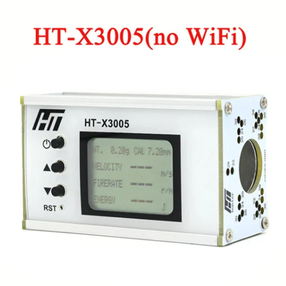 HT-X3006 Shooting Speed Meter – 1-999m/s Bullet Velocity & Energy Chronograph Tester
