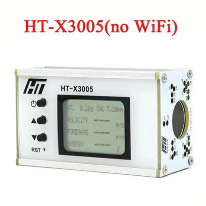 HT-X3006 Shooting Speed Meter – 1-999m/s Bullet Velocity & Energy Chronograph Tester