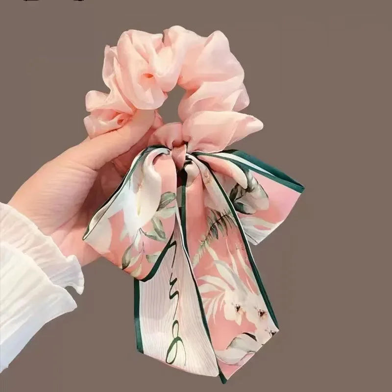 Bow Hair Ribbon Headband - Elegant Fluttering Hair Tie & Stylish Women’s Hair Accessory