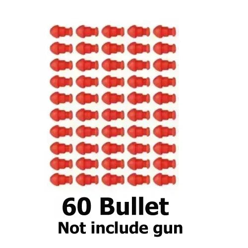 Building Block Toy Gun - Continuous Firing Shell Throwing Pistol with Blowback Design for Outdoor Play & Collectors