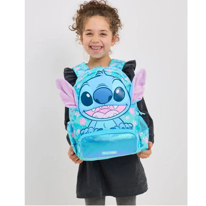 7PCS Genuine Australia Stitch Kawaii Set — Children’s School Backpack, Lunch Bag & Water Cup, Double Shoulder Bag for Girls, Gift Set