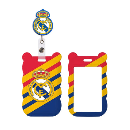 Spanish Football Neck Strap Lanyard – Cartoon Badge Holder ID Card for Kids, Students, Girls & Boys Gift