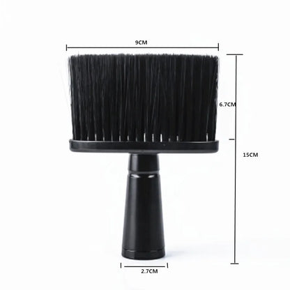 Soft Hair Brush for Neck & Face – Duster for Hair Cutting, Broken Hair Cleaning, Barber Salon & Styling Tool