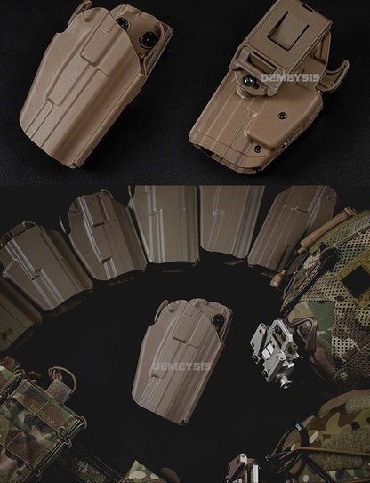 Adjustable Gun Holster — Right/Left Hand Waist Carry Case for Tactical Pistols