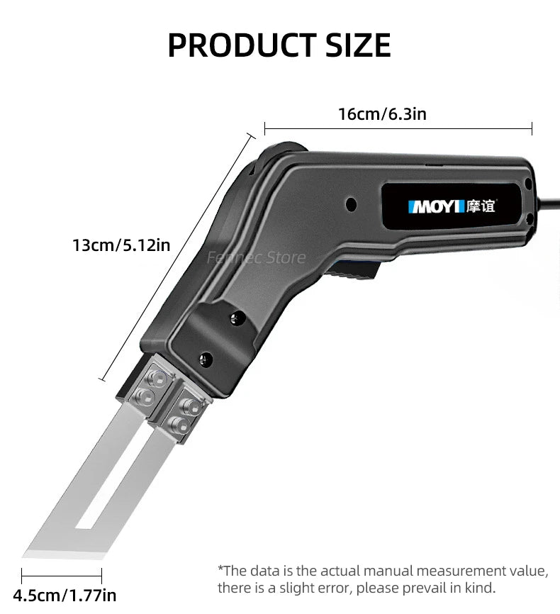 Electric Foam Cutting Knife – Handheld Hot Knife Thermal Cutter for Pearl Cotton and Multiple Materials