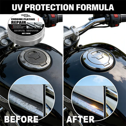 Chrome Refurbishment Paste – Car Wheel & Bumper Polishing and Restoration Solution