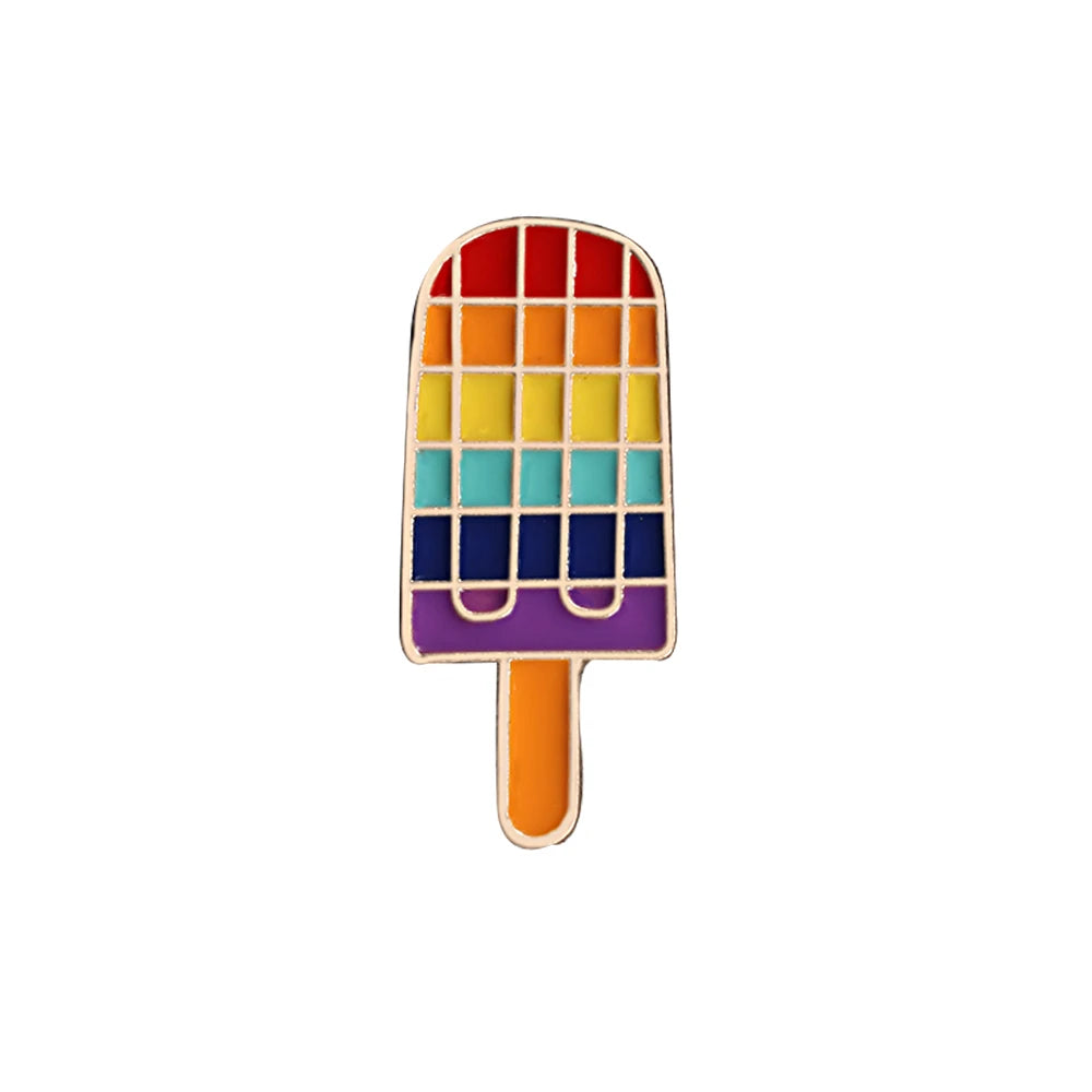 LGBT Rainbow Enamel Pins — Custom Heart & Flag Brooches for Bag, Shirt, Lapel, YES Gesture, Jewelry Gifts