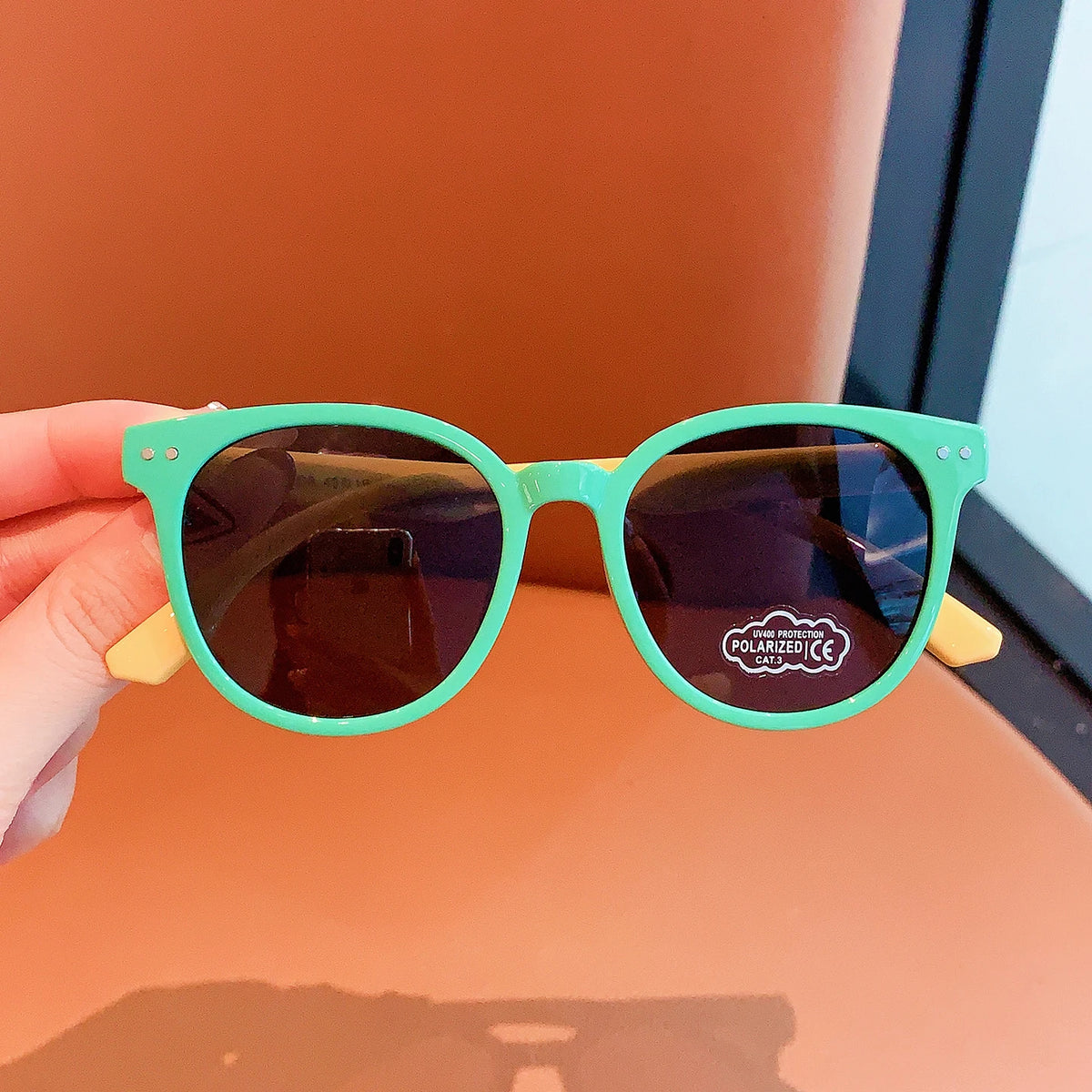 Kids Cartoon UV400 Sunglasses - Cute Outdoor Sun Protection Shades for Boys and Girls, Baby Sport Eyewear