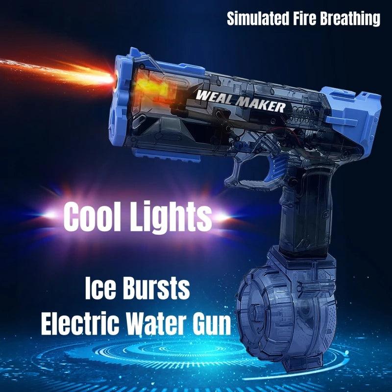 Children's High Pressure Electric Water Gun Toy, Automatic Water Blaster for Outdoor Beach, Pool, and Garden Games - Summer Fun Gift