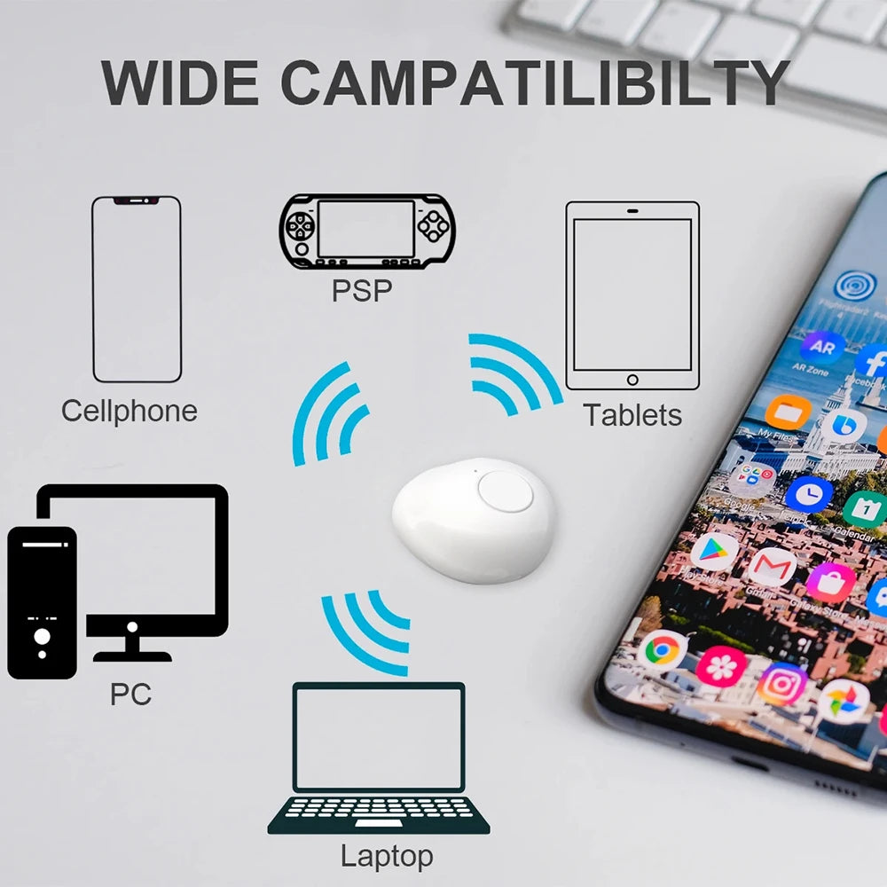 Invisible Mini Bluetooth Earphones V5.2 – TWS In-Ear Wireless Earbuds with Noise Reduction & Mic for Sleep