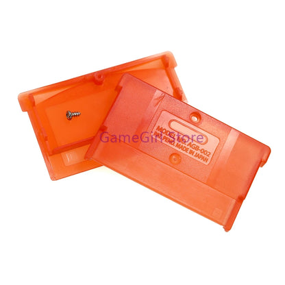 100PCS GBA Game Card Shell Set - Protective Cartridge Cases with Screws for Game Boy Advance GBM GBA SP NDS NDSL