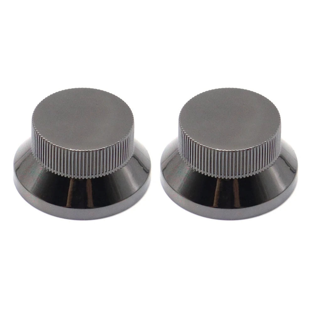 Metal Guitar Bass Top Hat Knobs - Speed Control Knobs for LP & SG Electric Guitars