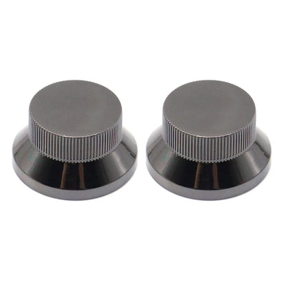 Metal Guitar Bass Top Hat Knobs - Speed Control Knobs for LP & SG Electric Guitars
