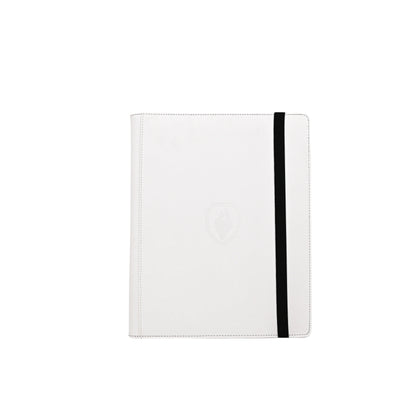 9-Pocket Card Binder – 360 Trading Card Holder Book with Premium PU Cover, Zip Binder for Cards, Durable Side Loading