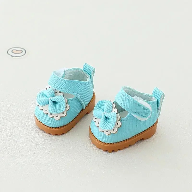 17cm LABUBU Cotton Doll Shoes - Casual Sports Footwear for Dolls, Accessories for Labubu Outfits (Only shoes)