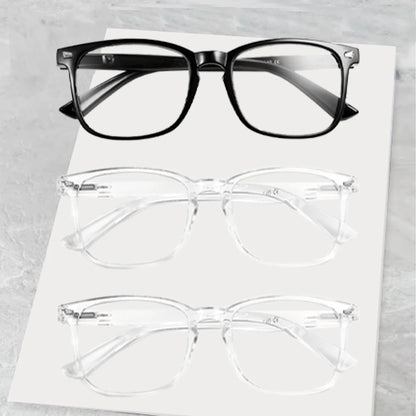 Auto-Focus Reading Glasses – Lightweight PC Frame Unisex Eyewear | Multi-Pack (1–5) Computer & Reading Vision Glasses, Ideal Gift Choice