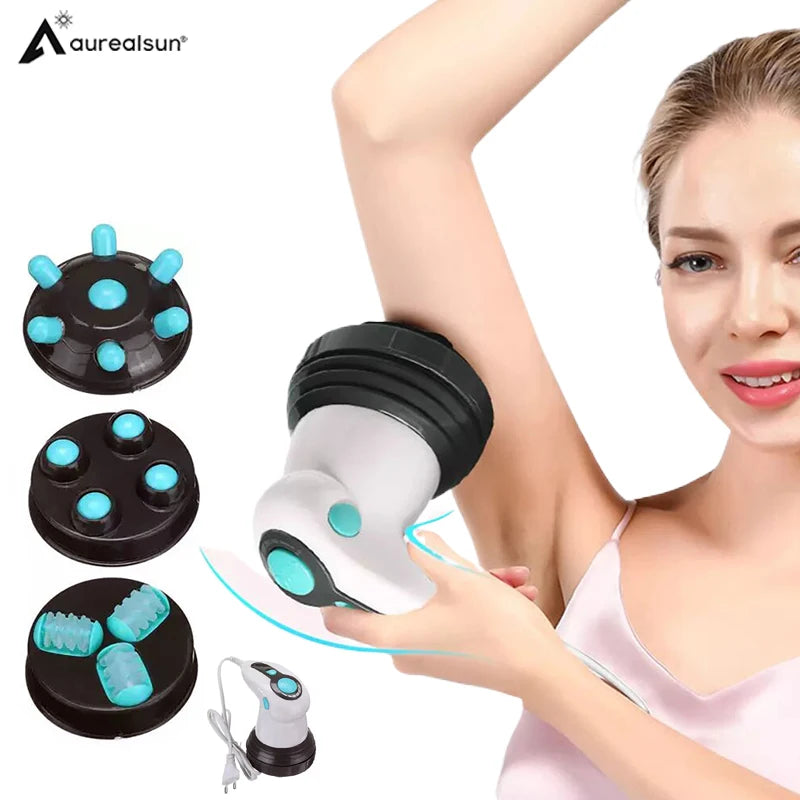 Electric Body Massager — Portable Anti-Cellulite & Stress Relief Health Care Massager for Full Body Relaxation