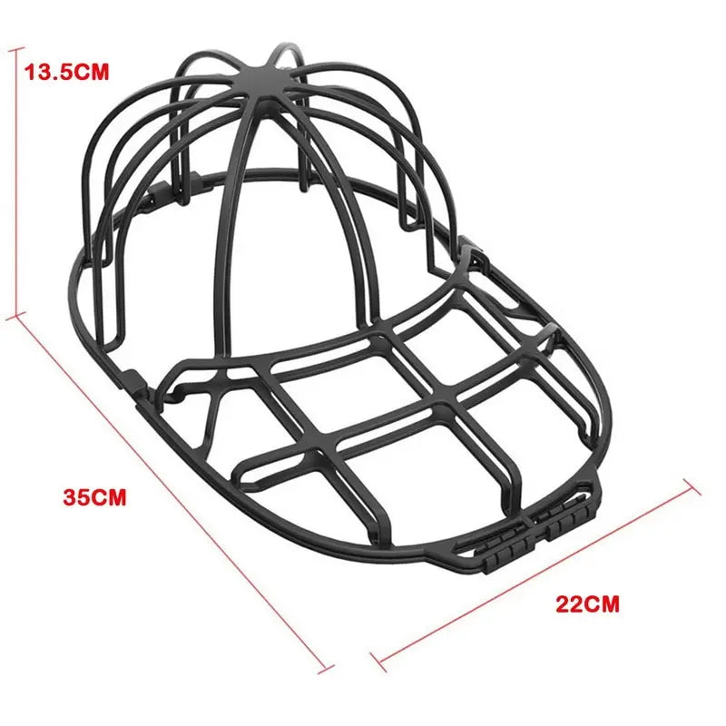Baseball Cap Washer: Anti-Deformation Cap Protector Rack for Dishwasher & Washing Machine - Hat Washer Frame for Creative Home Cleaning