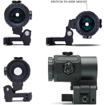 558+G43 Holographic Red Dot Sight – Tactical Collimator Optic with 20mm Rail Mount & Quick Detach Lever for Hunting