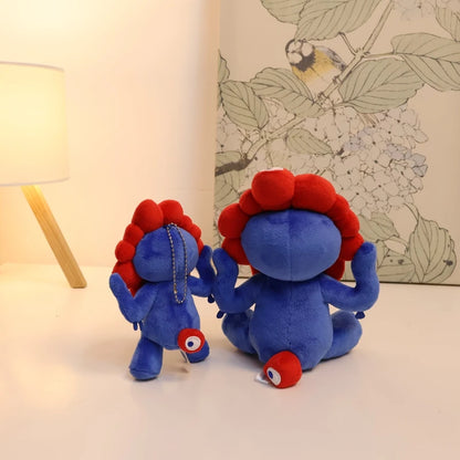 2025 Osaka Expo Vein Myaku Plush Doll Pendant – Cute Mascot Keychain