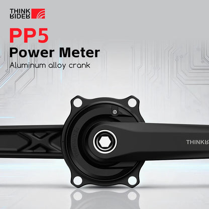 THINKRIDER PP5 Bike Power Meter - 4-Bolt 110BCD Cadence Crankset for Shimano