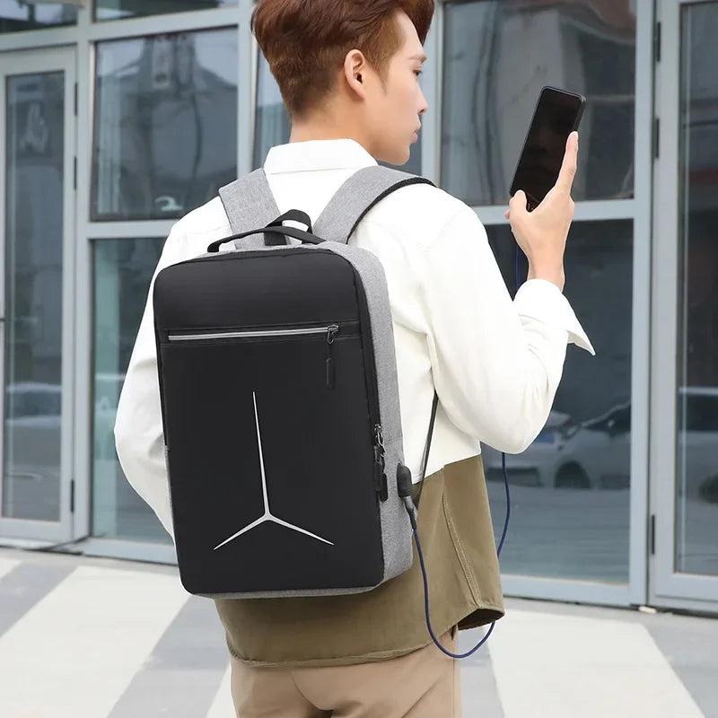 Anti-Theft Waterproof EVA Laptop Backpack – Hard Shell Travel Bag for Business, Motorcycle & Everyday Use