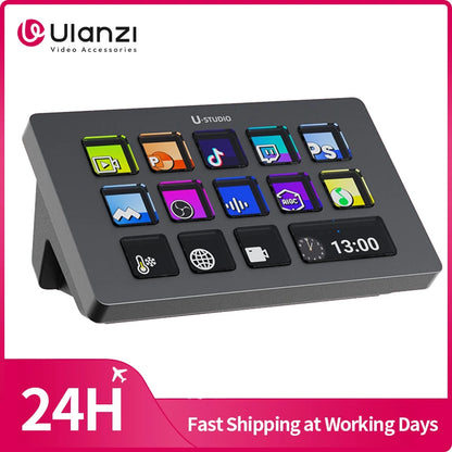 Ulanzi D200 Production Console – Studio Controller for Gaming, Livestreaming & Content Creation