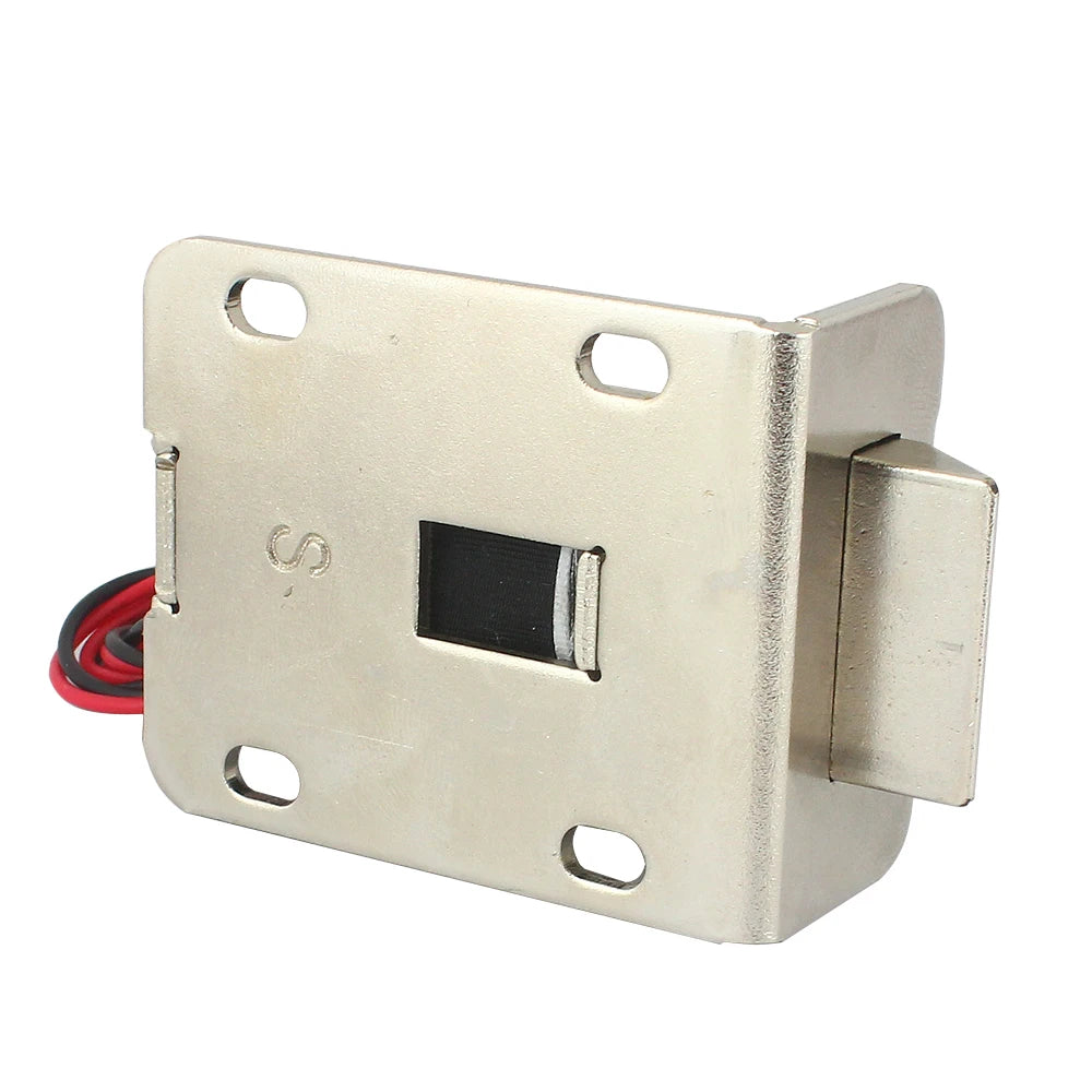 DC 12V/24V Electromagnetic Door Lock — Heavy Duty Electric Lock with 150KG Pulling Force for Access Control