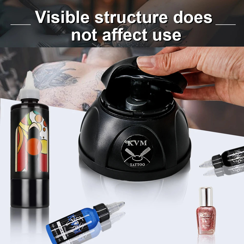Mini Vortex Shaker Mixer – 7000RPM Tattoo Ink & Nail Polish Mixer with Non-Slip Base, Tattoo Supplies Stirrer