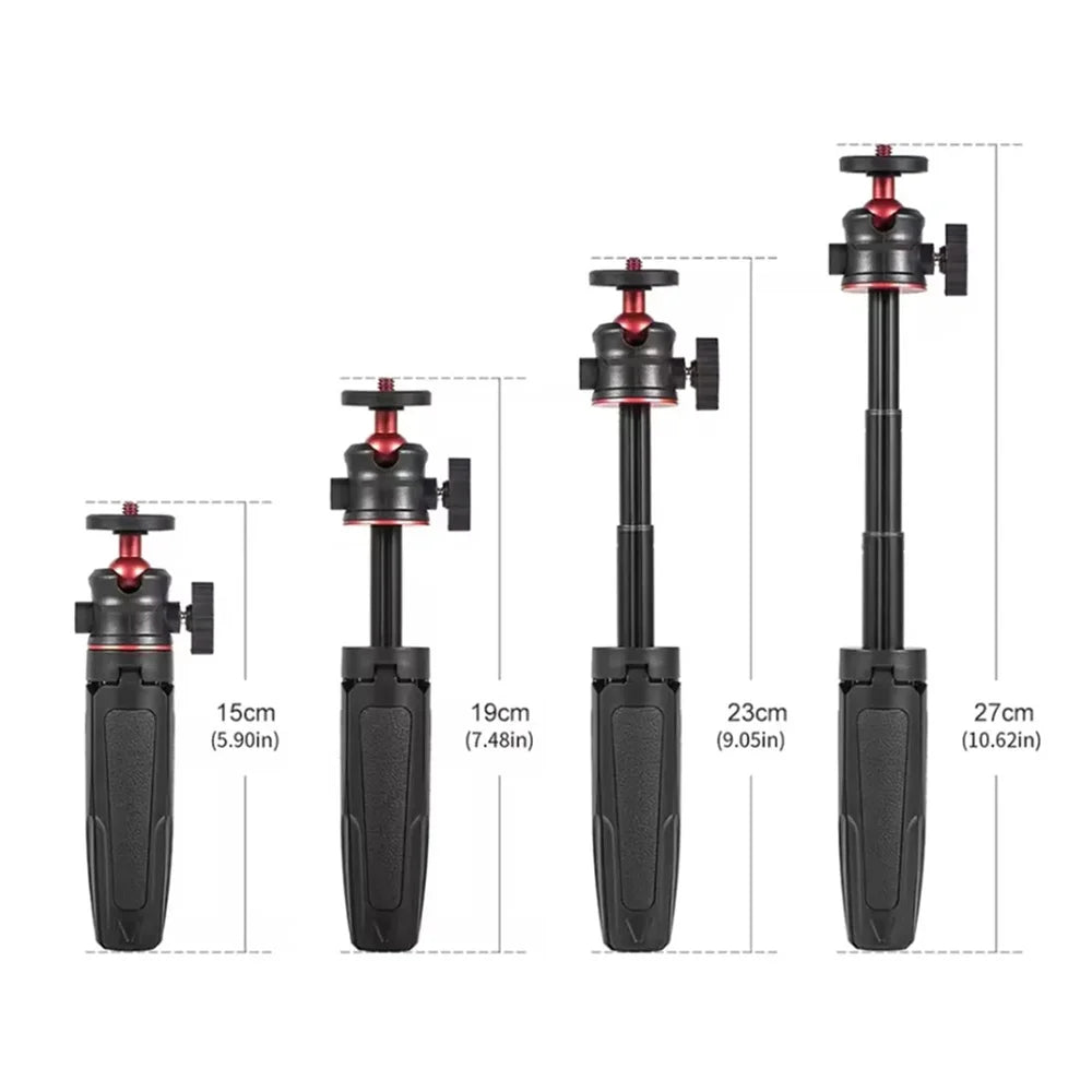 FGCLSY Extension Pole Tripod – Mini Selfie Stick Tripod Stand Handle Grip for GoPro, Insta360, DJI Action & Pocket Cameras