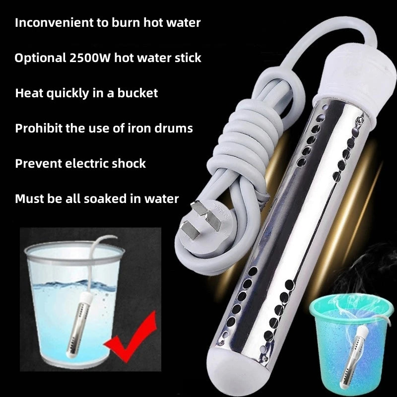 Intelligent Temperature Measuring Portable Home Shower - Pure Copper Brushless Motor, Simple One-Piece Installation