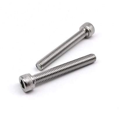 5/10pcs M3–M8 DIN912 Allen Head Bolts – 304 A2 Stainless Steel Hex Socket Cap Screws, Ultra Long 100mm