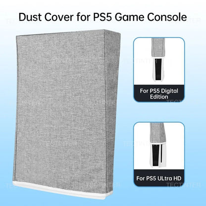 PS5 Console Protective Case — Waterproof, Dustproof & Anti-Scratch Cover for PlayStation 5 Accessories