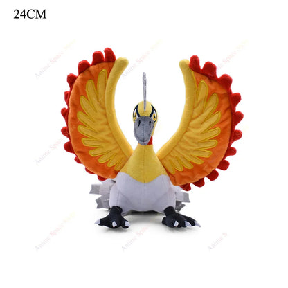 Pokémon Plush Toy Set Shiny Gyarados Charizard Mega Rayquaza Lucario Ho-Oh Zorua Butterfree Anime Stuffed Animals Kids Christmas Gift Plushies