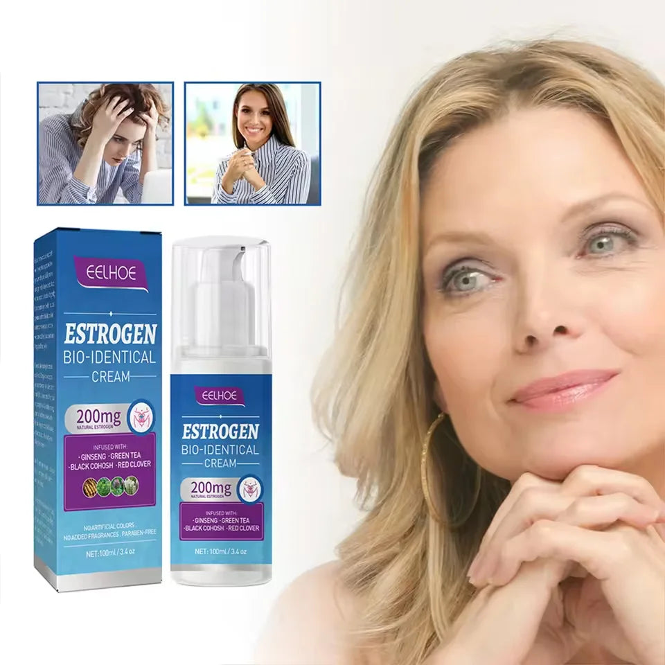 Menopause Relief Cream - 100ml Soothing Balm for Hot Flash and Menstrual Comfort Support