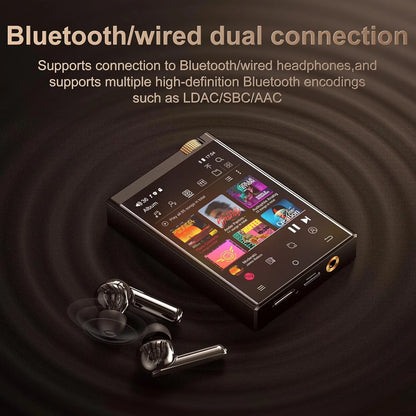 Oilsky Hi-Fi MP3 Player - Lossless DSD High Resolution Audio Player with Bluetooth, WiFi & Expandable Storage