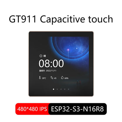ESP32-S3 Smart Display Board - 4.0 Inch 480x480 Capacitive Touch WiFi Bluetooth Development Kit