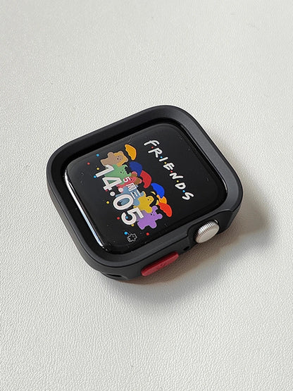 Candy Silicone Apple Watch Case & Strap - Protective Band Cover for Series 11 10 9 8 7 SE 6 5 4 Ultra 49mm 45mm 41mm 44mm 40mm