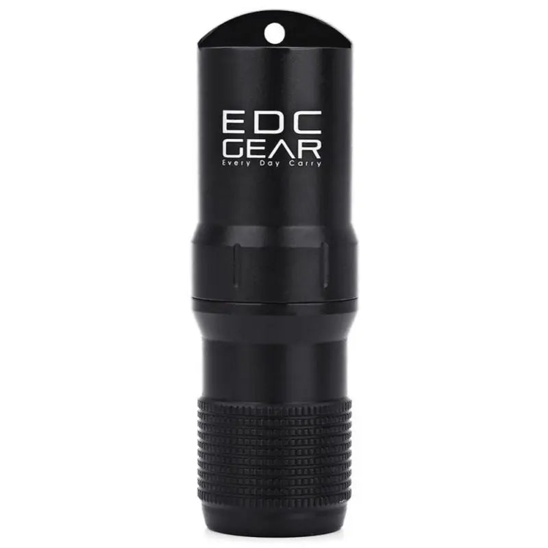 Capsule EDC Waterproof Box – Survival Pill & Match Case, Seal Trunk Container for Hike Storage and Protection