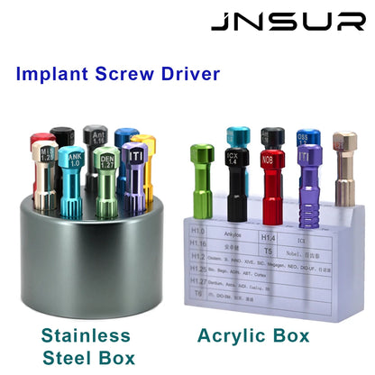 Dental Implant Screwdriver Kit – Precision Tools for Dental Lab Technicians & Dentists, Micro Screwdrivers & Instruments