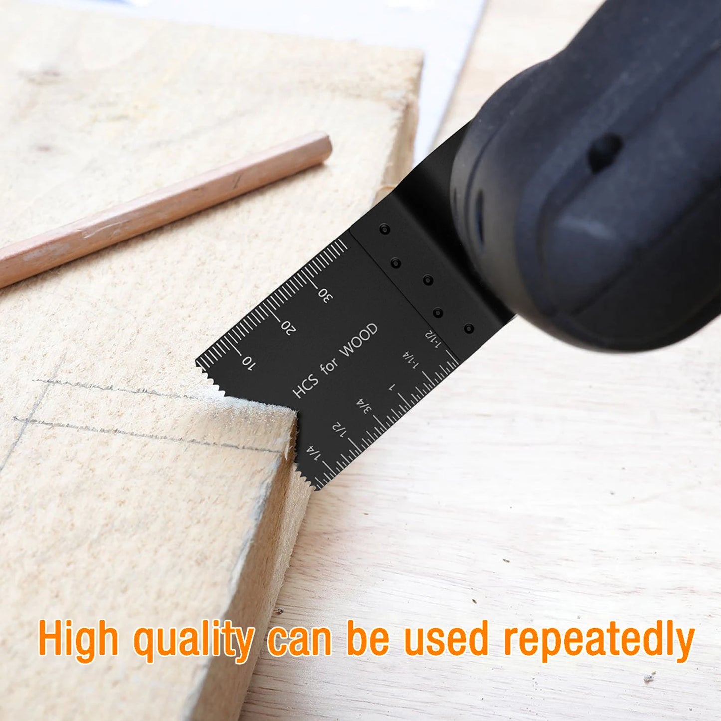 Oscillating Multi-Tool Saw Blades Set (10/60/100Pcs) – Fast Cutting Renovator Blades for Wood, Metal & Plastic Multi-Function Cutter Kit