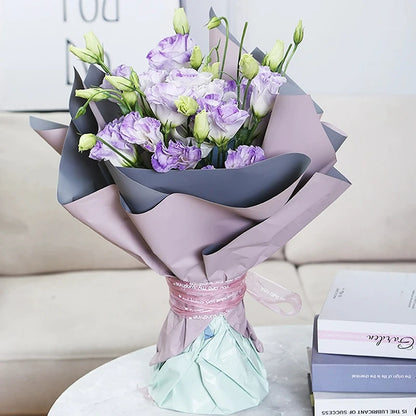 Plastic Flower Packaging Liner – Plant Stand & Fixed Bouquet Base for Floral Crafts and Supplies