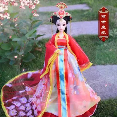 Ancient Dress Imperial Concubine Doll – Jointed Princess Fairy Suit with Clothes