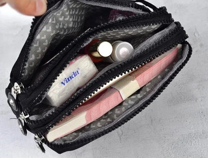 Korean-Style Large Capacity Oxford Cloth Wallet – Waterproof Coin Wallet for Men & Women