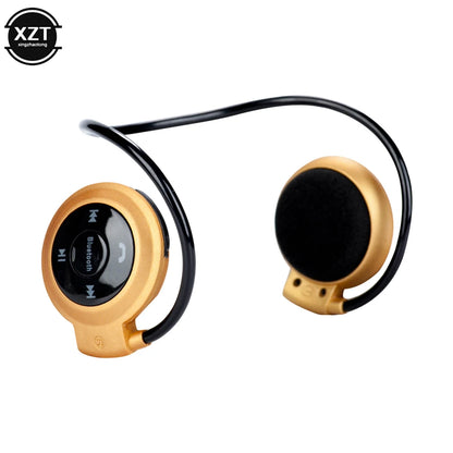 Sport Bluetooth Wireless Headphones - Stereo MP3 Player with FM Radio, Micro SD Slot & Hands-Free Mic