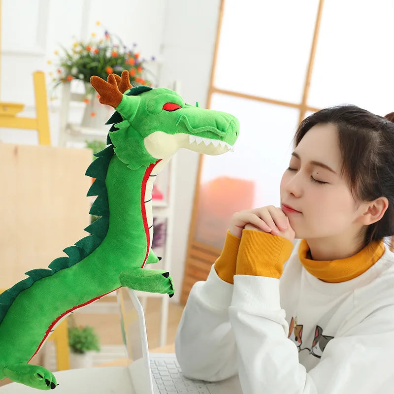 Divine Dragon Plush Toy — Dragon Ball Anime 80/100cm Stuffed Animal Gift for Boys